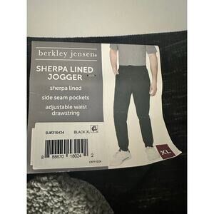 Berkley Jenson Men's Fleece Lined Joggers/lounge Pants - NWT - XL Warm and Cozy